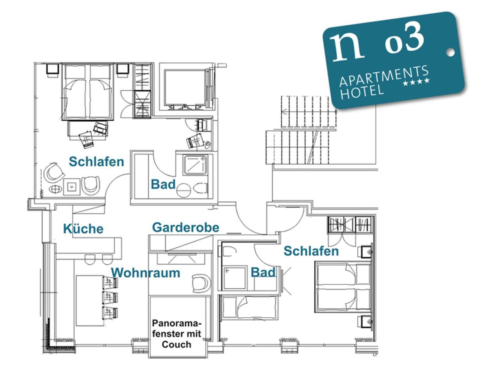 N Apartments Hotel Schoppernau Ruang foto